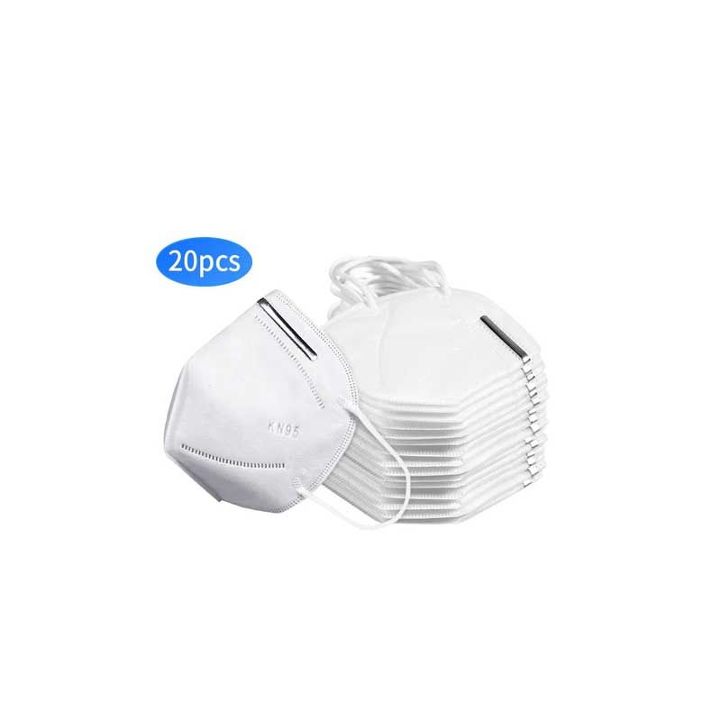 Masque de Protection KN95 - Lot De 20 Glotelho Cameroun