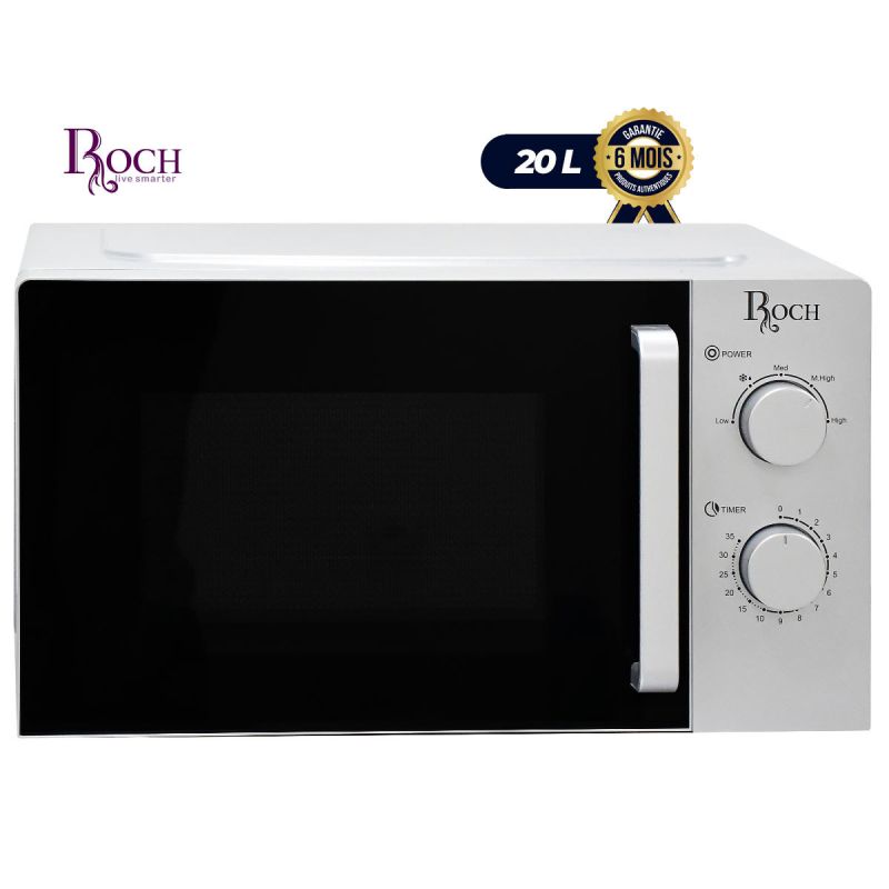 Micro-onde Roch - 20 litres  - Dégivrages d'aliments - 700 watts - (Prix en fcfa) | Glotelho Cameroun