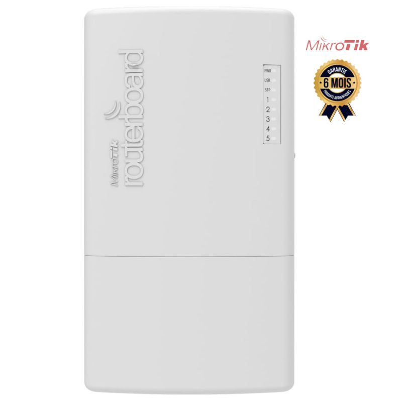 MikroTik PowerBox Pro (RB960PGS-PB) – Routeur Gigabit Extérieur – 5 Ports, garantie 6 mois, prix Cameroun. 