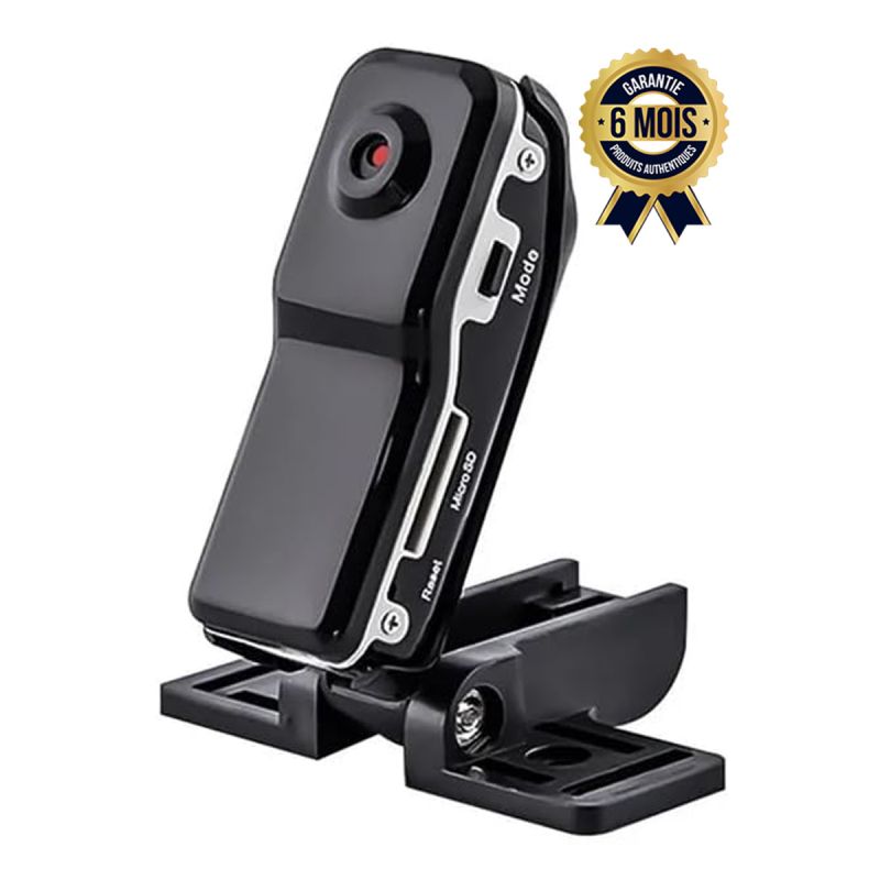 Mini Caméra de surveillance DV - Full HD - Zoom Optique 16x - 6 Mois