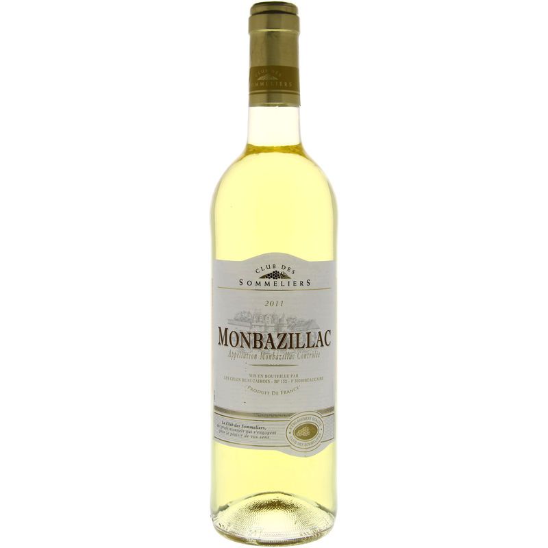 Vin Blanc MONBAZILLAC -2018-13%Alc - 75cl|Glotelho