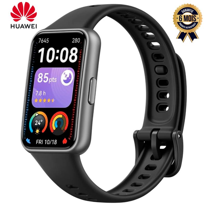 Montre connectée Huawei Band 11 Pro - Ecran AMOLED 1.62" - 2000 nits - GPS intégré - Suivi cardiaque & sommeil - SpO2 - 100+ modes sportifs - 5 ATM étanche - Bluetooth 6.0 - Boîtier aluminium - Autonomie 14 jours - Garantie 6 Mois