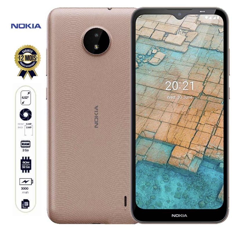 NOKIA C20 - 32/2Go - 6,52