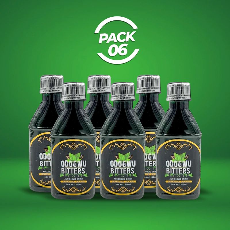  Pack de 6 ODOGWU BITTERS - 200 ml  - (Prix en fcfa) | Glotelho Cameroun