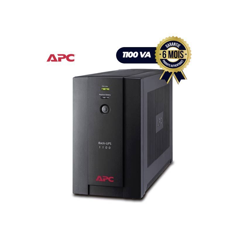 Onduleur APC Back UPS - BX1100LI -1100VA - AVR -230V - Garantie 6 mois | Glotelho Cameroun