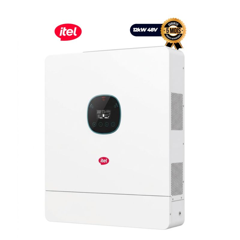 Onduleur hybride itel 12kW 48V IP54 monophasé IPV-12K48U - WIFI - Garantie 5 ans