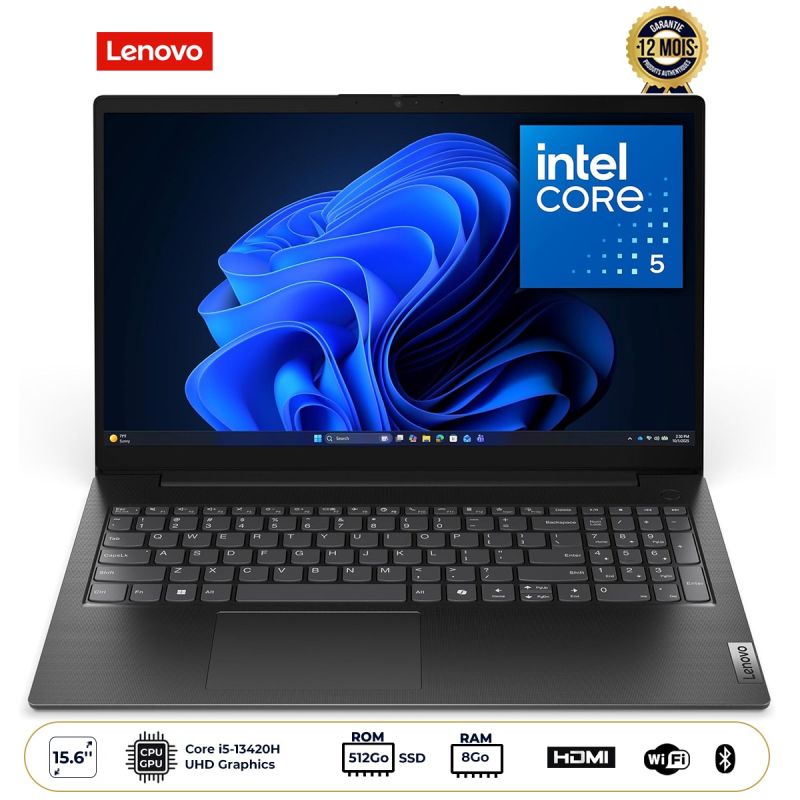 Ordinateur Portable Lenovo V15 G5 - Écran 15.6