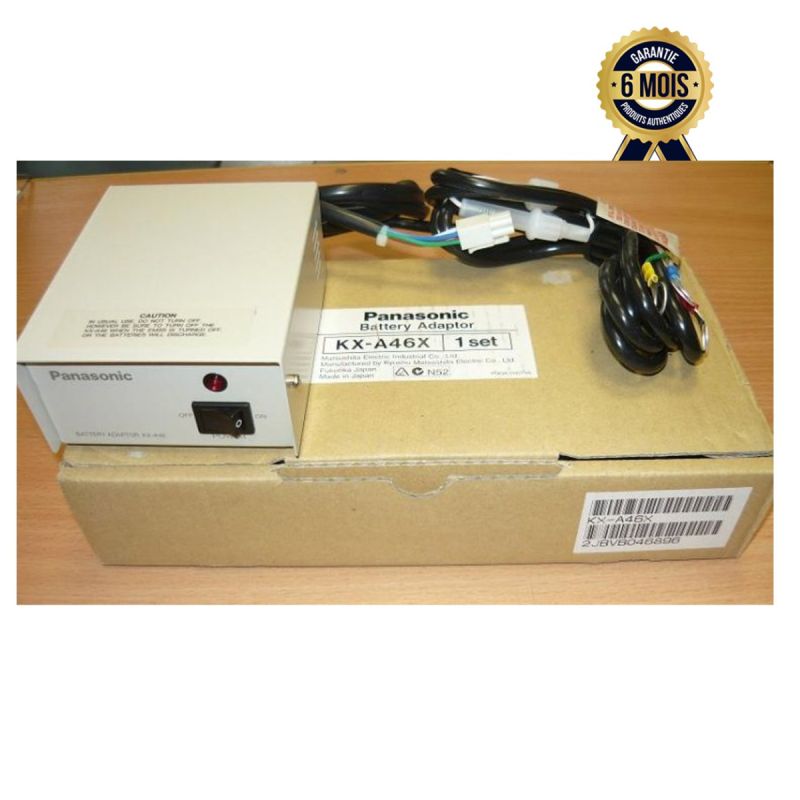 Panasonic KX-A46X - Adaptateur de batterie de secours - 6 Mois | Glotelho  Cameroun