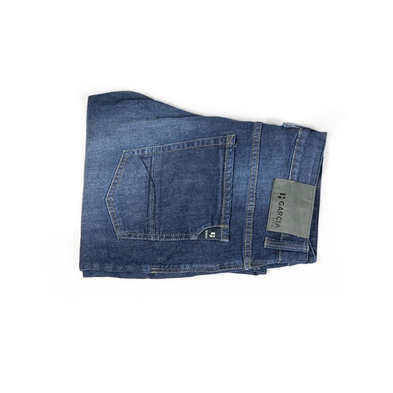 Pantalon Jean pour homme - Garcia - Taille 36 - Coupe Standard - Coloris Noir