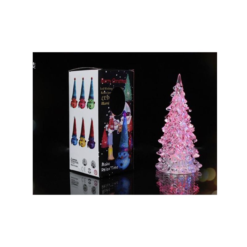 Petit sapin lumineux - 01 Pièce - 13cm hauteur - (Prix en fcfa) | Glotelho Cameroun