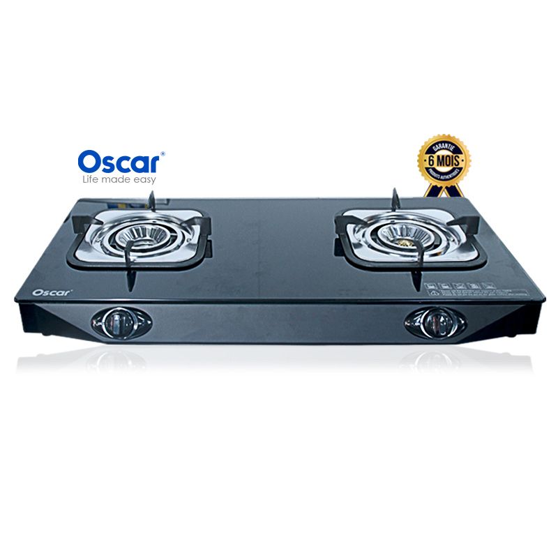 Plaque à gaz automatique OSCAR  2 feux prix Cameroun