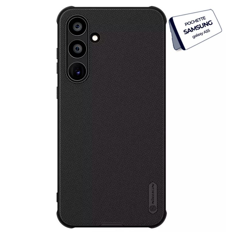 Pochette Nillkin Super Frosted Shield pour Samsung Galaxy A55 - Prix Cameroun