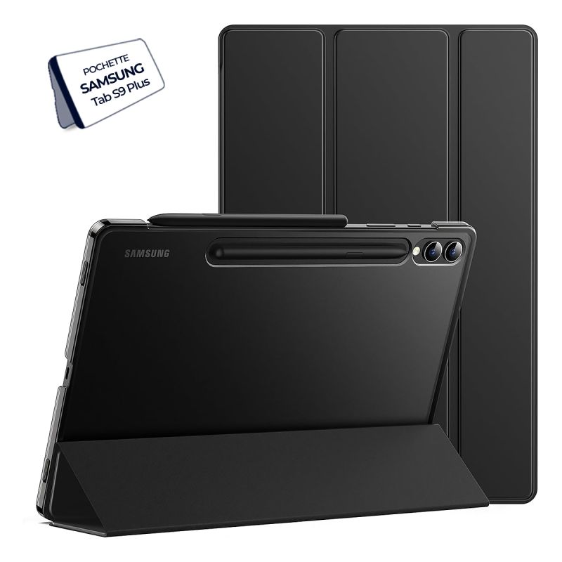 Pochette pliable pour Samsung Galaxy Tab S9 Plus - prix Cameroun