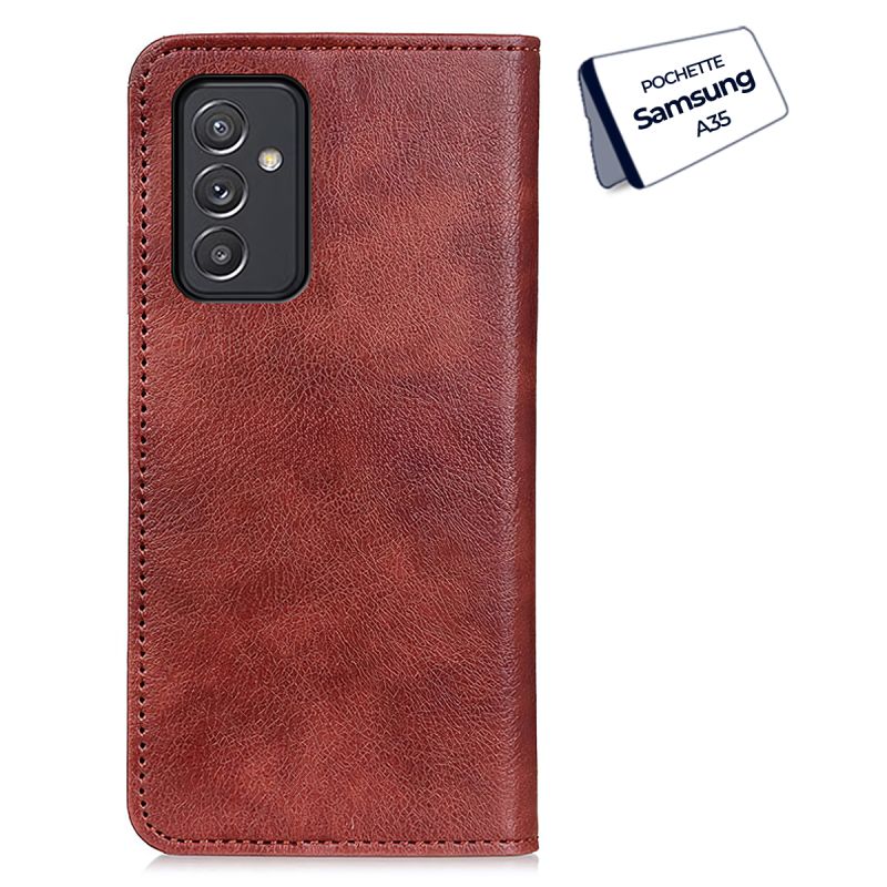 Pochette EXELLE clapet pour Samsung galaxy A35 - prix Cameroun