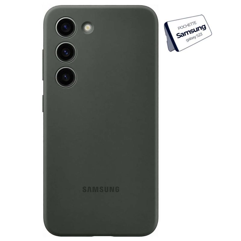 Pochette Silicone pour Samsung Galaxy S23 prix Cameroun en fcfa chez Glotelho