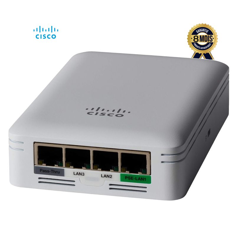 Point d'acc&egrave;s double bande Wi-Fi Prix en fcfa - Cisco Business 145AC - Bandes 2,4 GHz et 5 GHz 