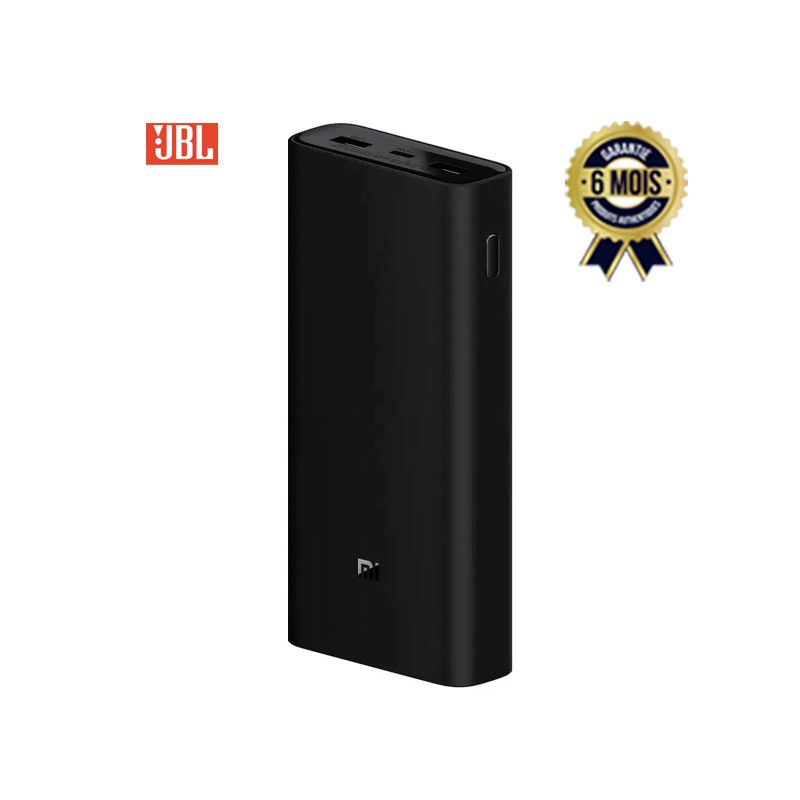 Powerbank Xiaomi Mi 50 W - Hypersonique - 20.000mAh - 6 Mois - (Prix en fcfa) | Glotelho Cameroun