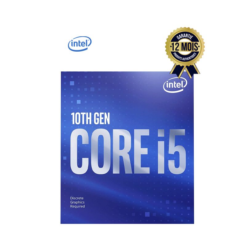Processeur Intel Core i5-10400F prix Cameroun - Socket 1200 - Hexa Core - Cache 12 Mo | Glotelho