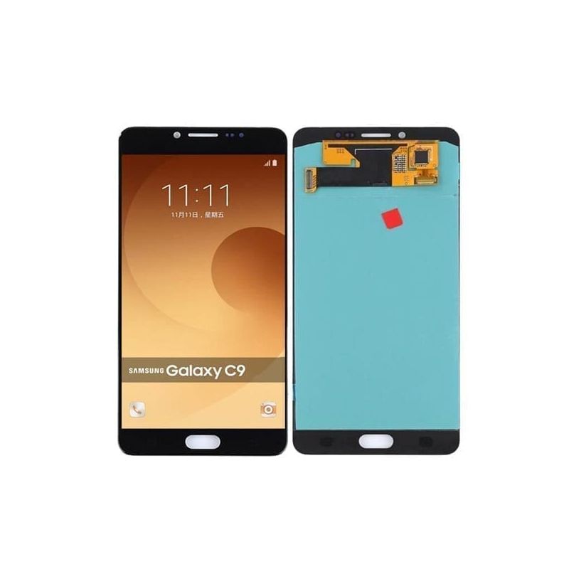 Afficheur LCD - Samsung galaxy C9 - Pose gratuite - Noir
