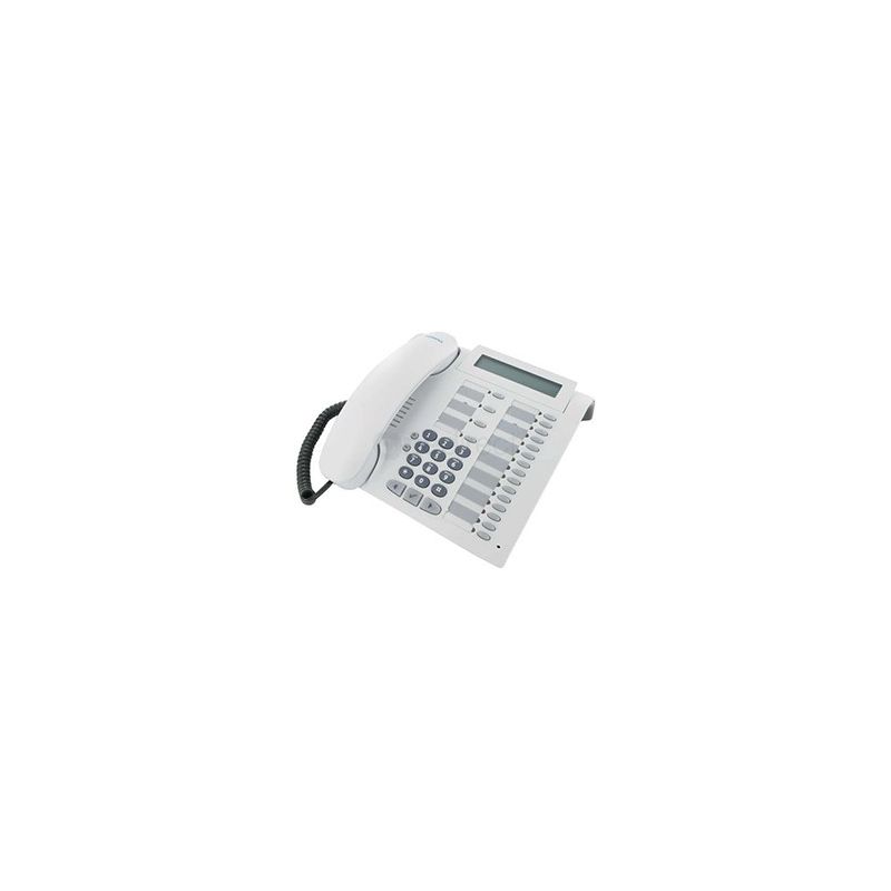 SIEMENS OPTIPOINT 500 ADVANCE MANGANESE Téléphone Fixe Filaire – 3 Mois – blanc