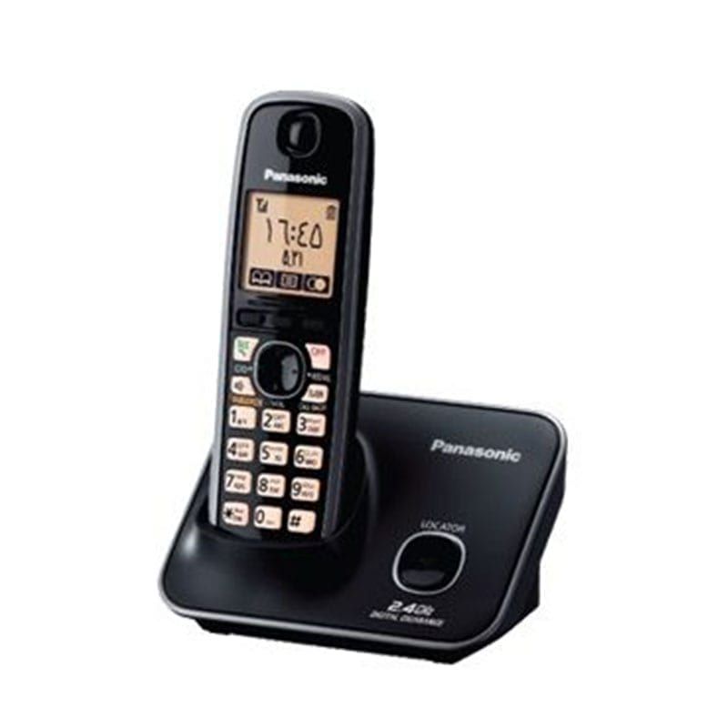 Téléphone fixe sans fil panasonic KX-TG3711 - Noir vente pas chère sur glotelho