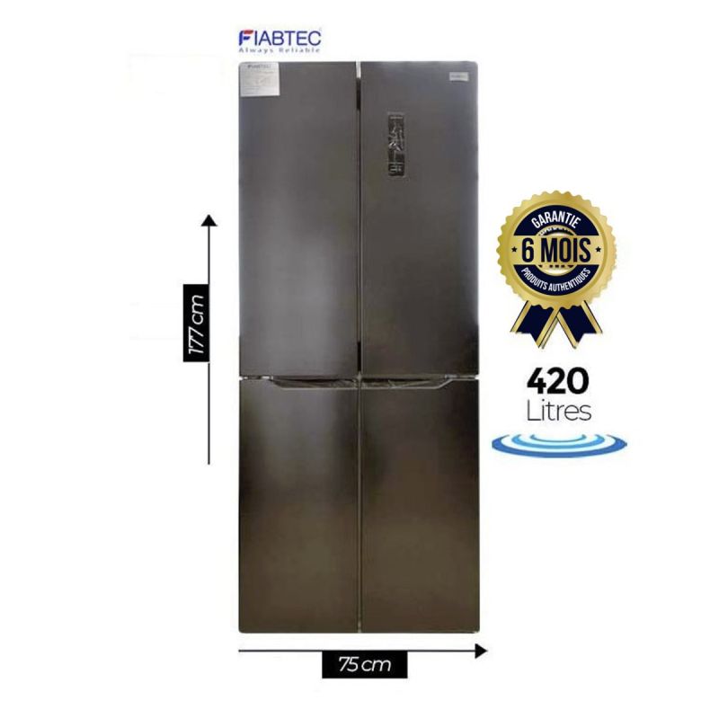 Réfrigérateur Americaine -FIABTEC -FTMDS-520NF -No frost -420 L. |Glotelho Cameroun