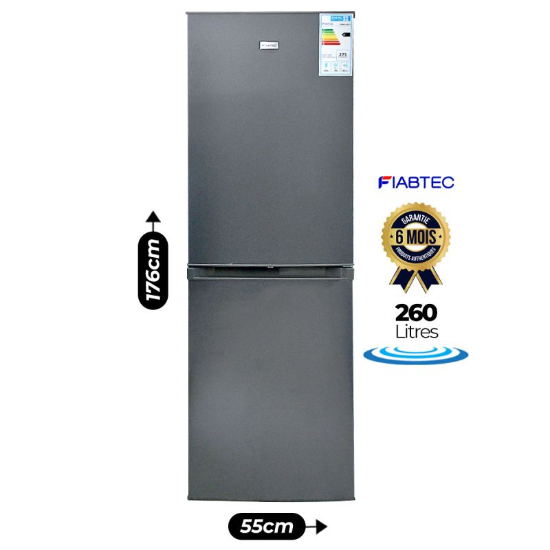 Réfrigérateur FIABTEC -FTBMS-438DF -260 L| Glotelho Cameroun