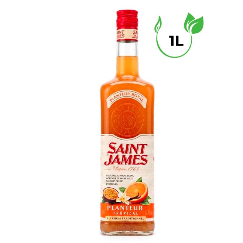 RHUM SAINT JAMES - PLANTEUR ROYAL Tropical - Cocktail - 1L