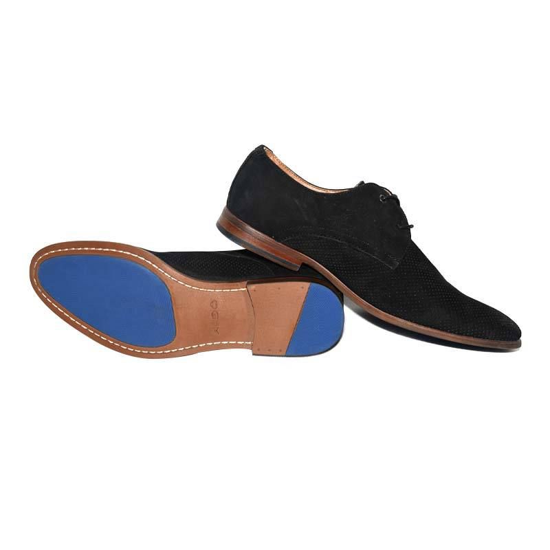 Richelieus homme en daim Perforé 