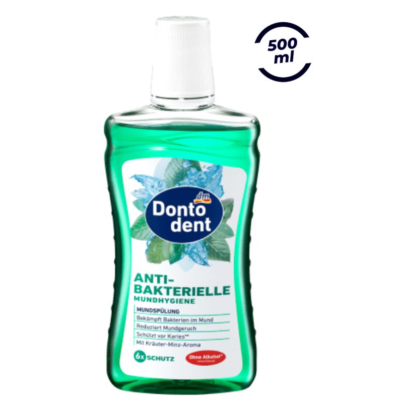 Rince-bouche antibactérien hygiène buccale - Dontodont - 500 ml