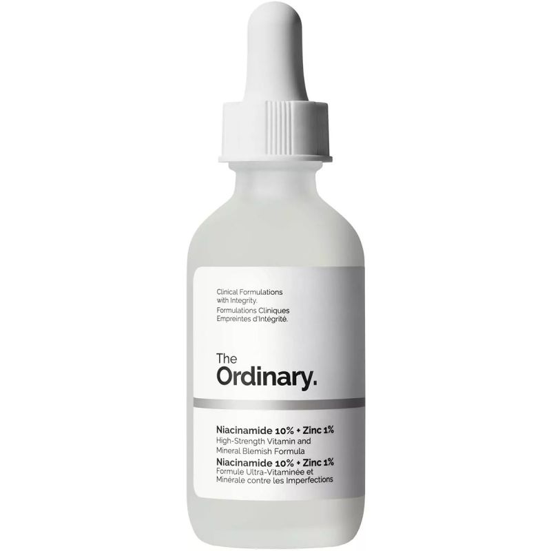 Sérum The Ordinary Niacinamide 10% + Zinc 1% –Réducteur de pores & Éclat - Tous types de peaux - Made in USA - 30ml