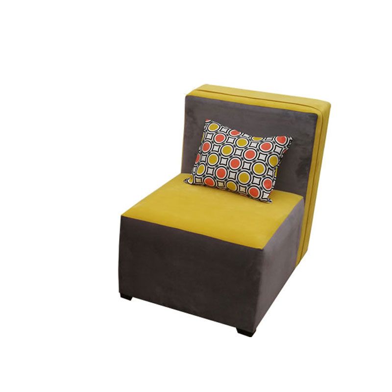 Achetez votre Siège -kizo-moderne-100-velours-tres-confortable-jaune-sandre en ligne au Cameroun pas cher sur glotelho.cm.