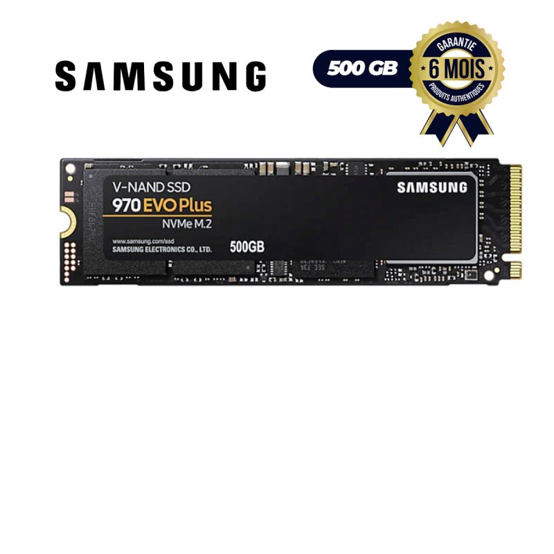 Samsung 970 EVO Plus - Prix en fcfa - Disque dur interne M.2 - SSD 500 Go - 3500Mb/s| Glotelho Cameroun