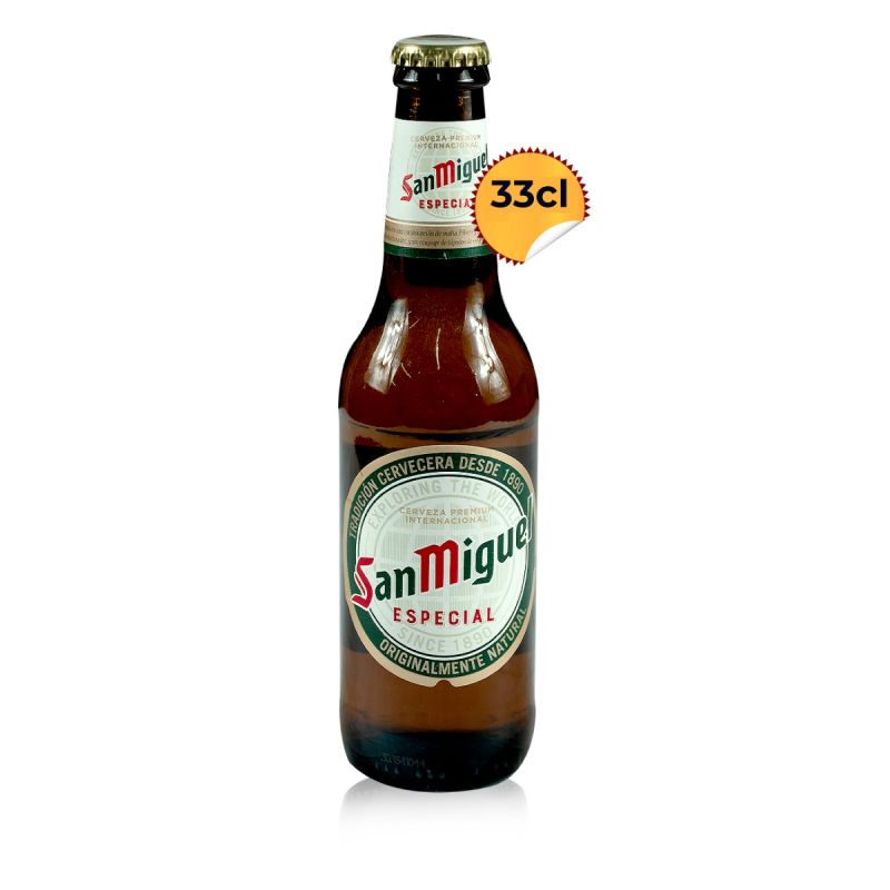 San Miguel ESPECIAL 33CL – Bière Premium 5,4% Vol