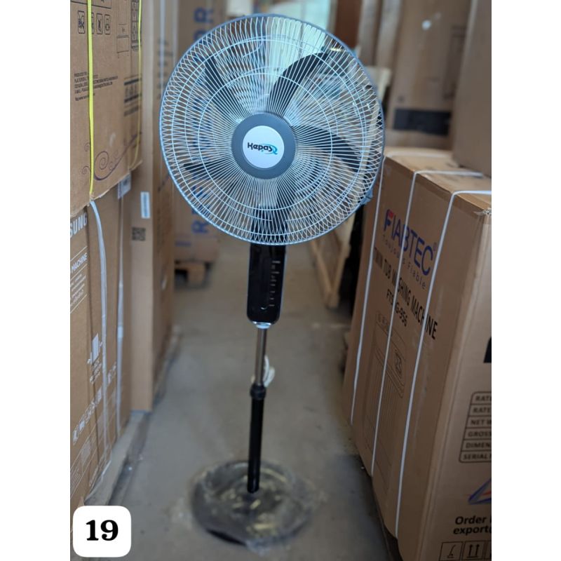 Seconde main Ventilateur KEPAS 18pouces - K18R  - Blanc et Noir - Garantie 1 mois - Réparé sans emballage
