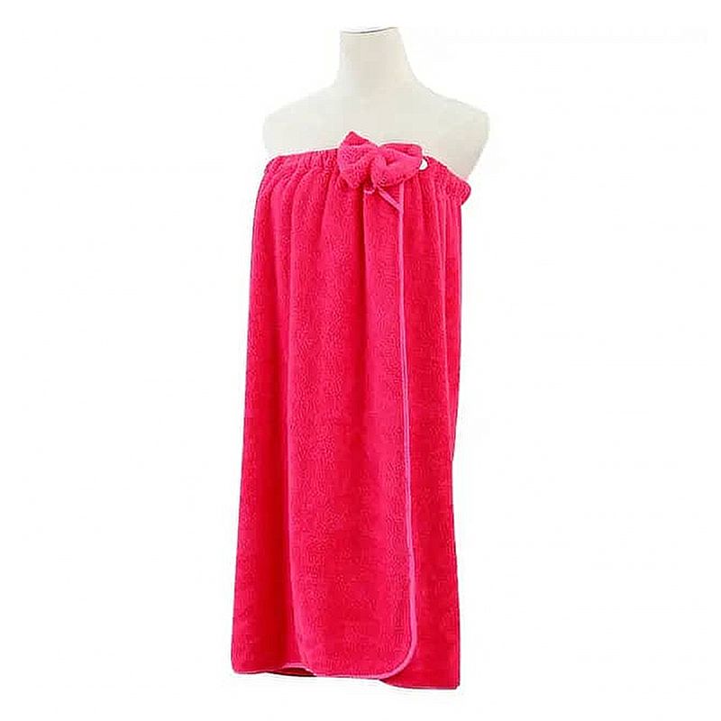Serviette en Robe de Bain - 100% Coton - Rose Fushia | Glotelho Cameroun