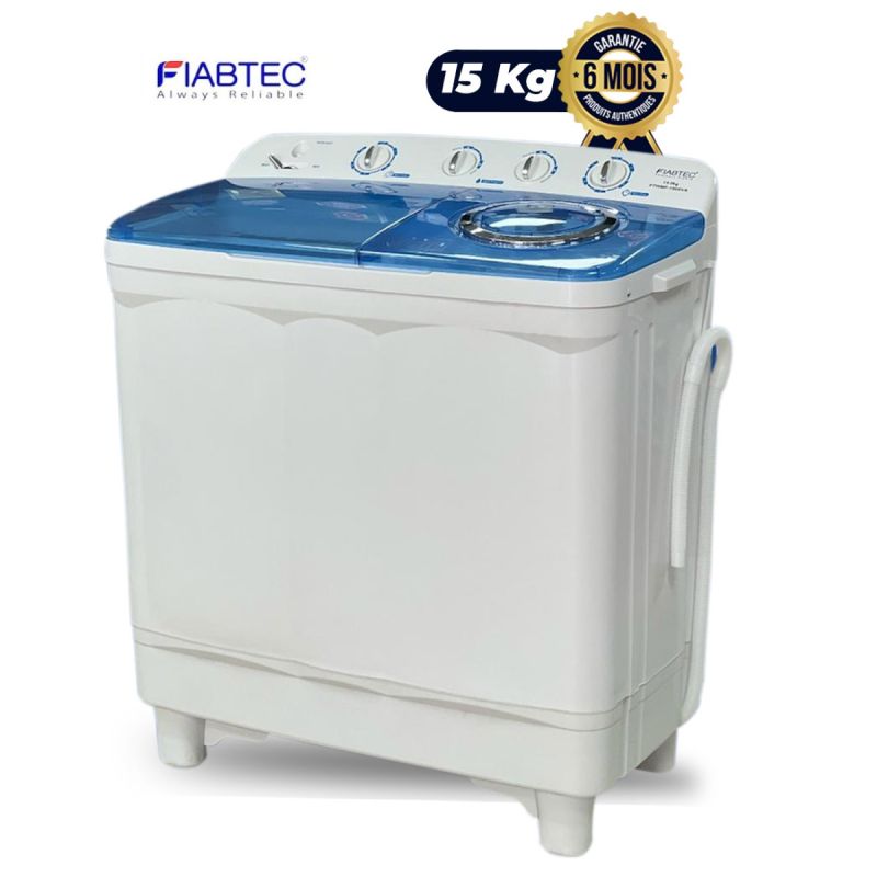 Machine à laver semi-automatique – FIABTEC -Prix Glotelho Cameroun