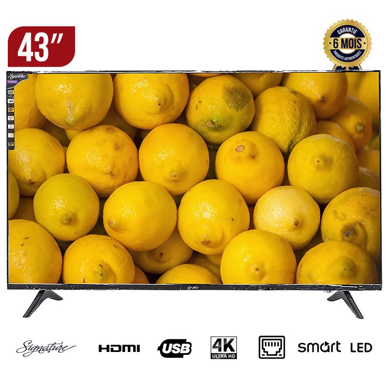 Smart TV Signature 43 pouces prix Cameroun