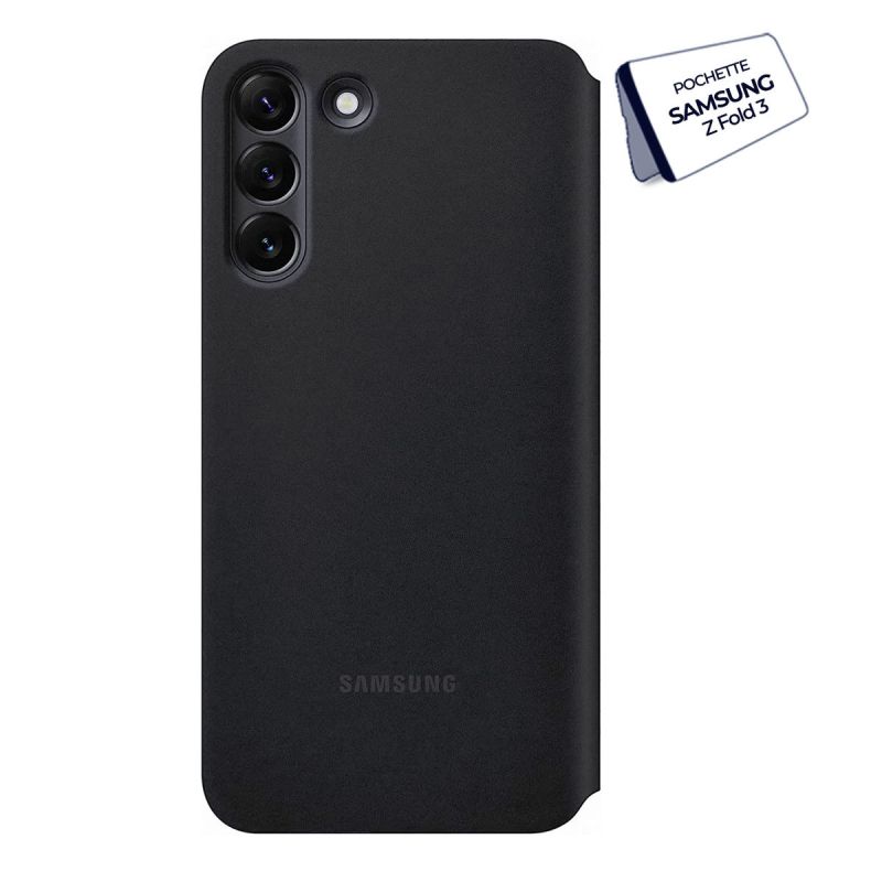Smart view cover pour Samsung galaxy S22 plus | Glotelho Cameroun