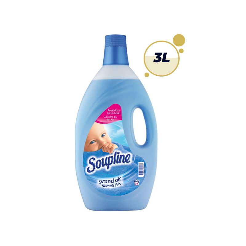 Soupline - Adoucissant Grand Air - 3 litres | Glotelho Cameroun