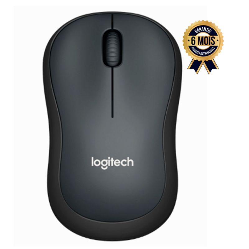 Souris sans fil - Logitech M220 Silent - Clic Silencieux Réduction de Bruit 90% - Design Ambidextre - Compatible Windows, macOS, Linux - Garantie 6 mois