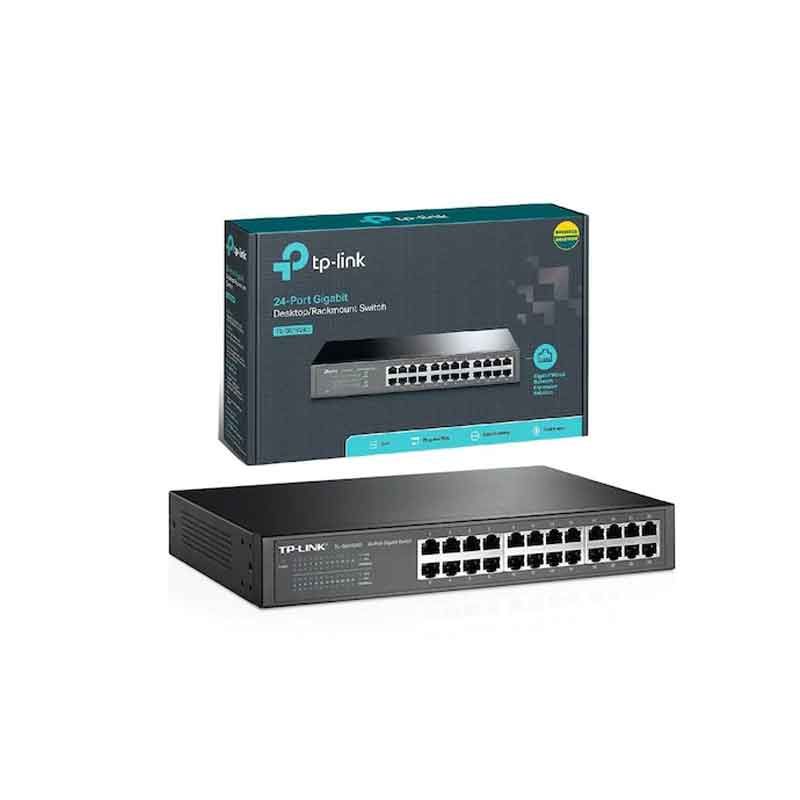 Découvrez le meilleur de vos Switch - TPLINK -TL-SF1024D - 24 Ports - 10/100/1000Mbps  à très bon prix sur glotelho.cm.