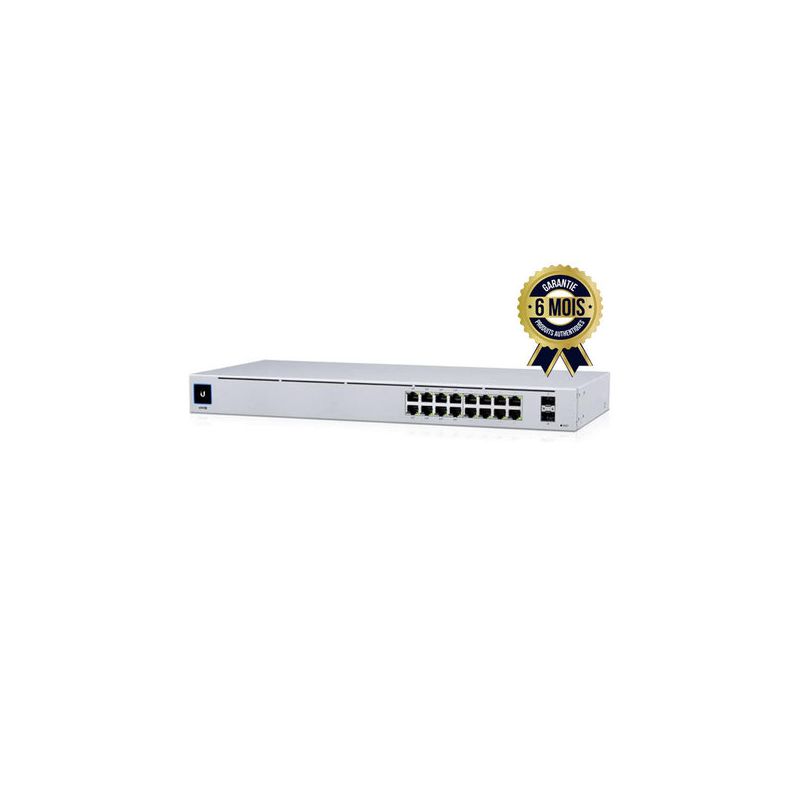 Switch Pro 16 PoE - UniFi GEN2 USW-16-POE - Sortie PoE - 6 Mois de Garantie | Glotelho Cameroun