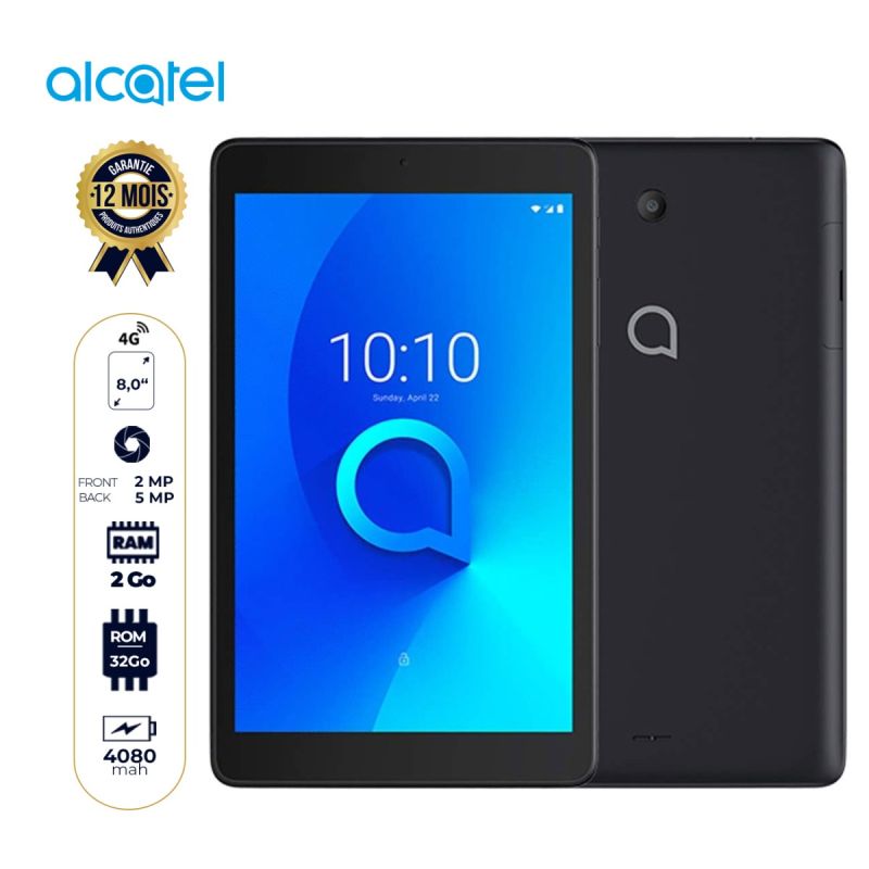 
Tablette Alcatel 3T8 (9032T) - 32Go/2Go Ram - 8