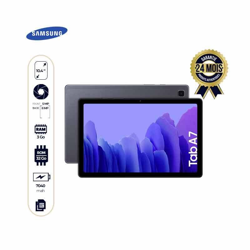Tablette Samsung Galaxy Tab A7 (2020) - 32Go3Go - 10.4 - 7040mAh | Glotelho Cameroun