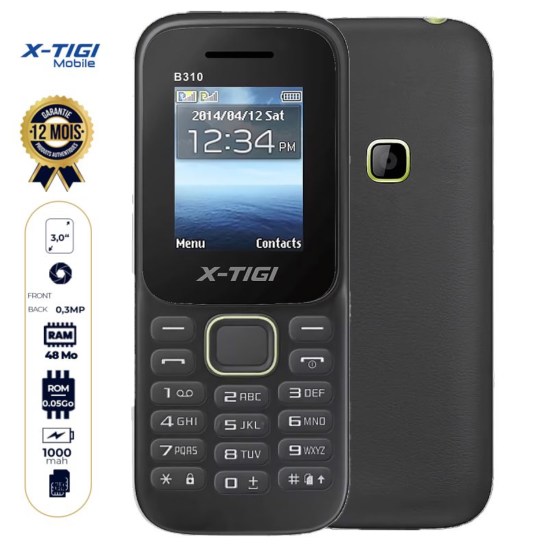 Téléphone portable X-Tigi B310 