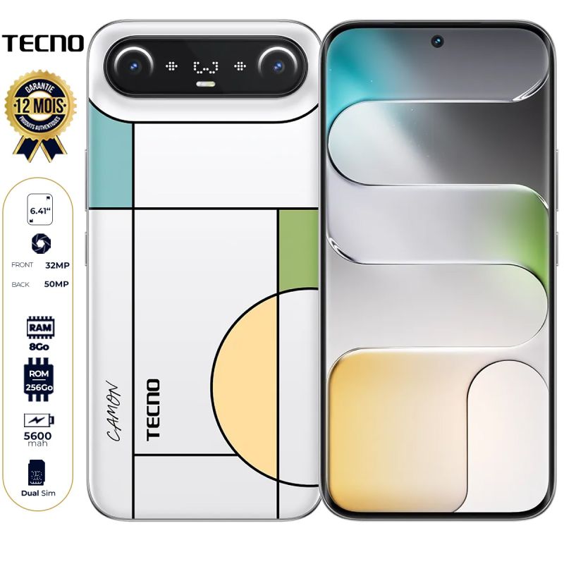 Tecno Camon Slim prix Cameroun