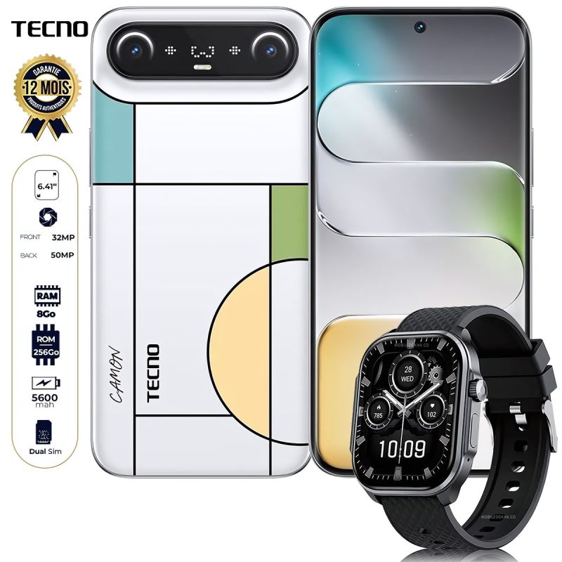 Tecno Camon Slim prix Cameroun
