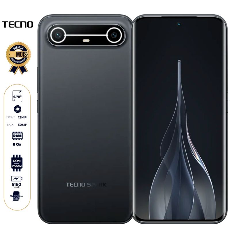 TECNO SPARK SLIM - 256 Go 