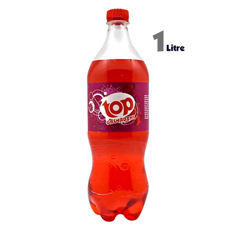 Boisson gazeuse Top Grenadine - Brasserie - 1L